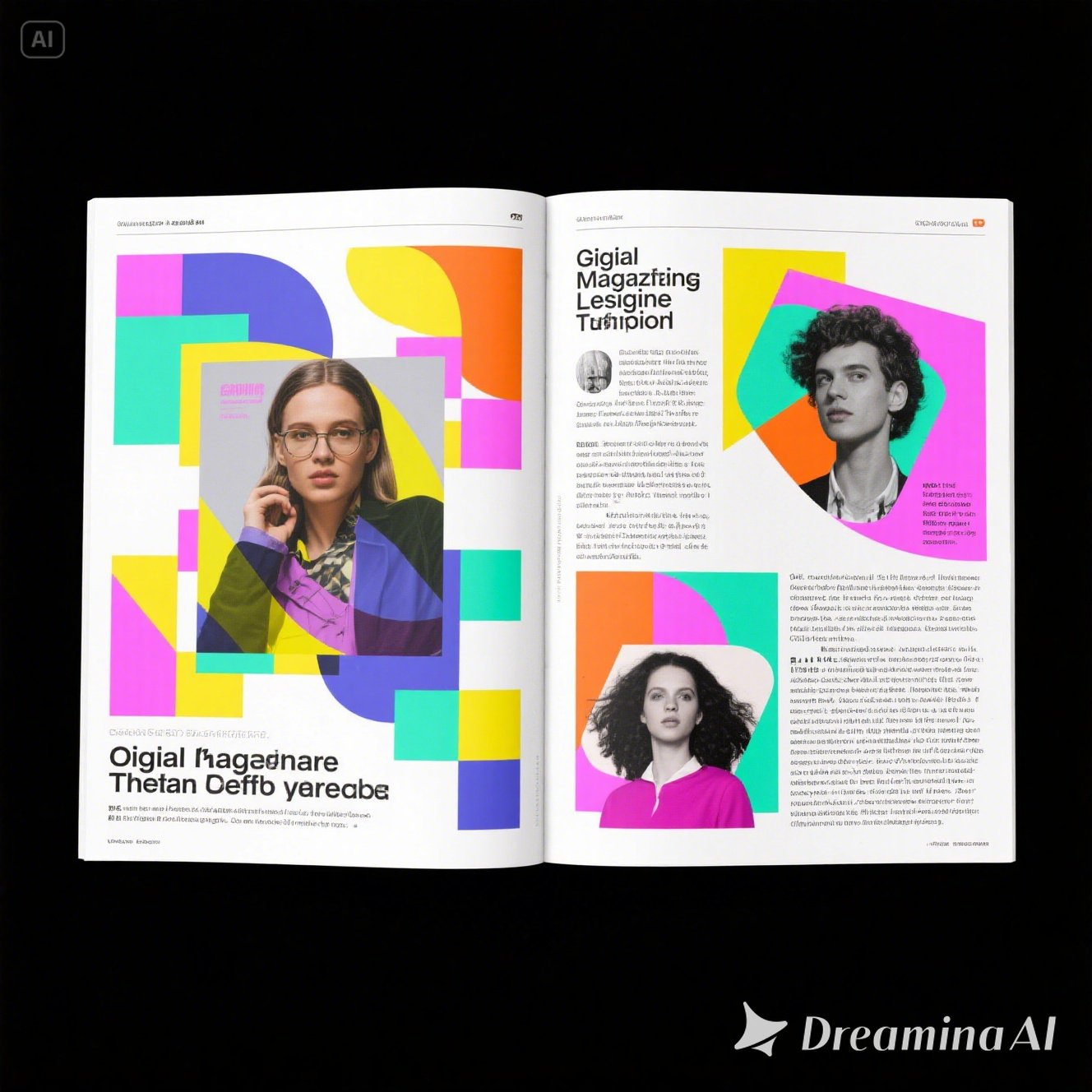 Digital Magazine Layout