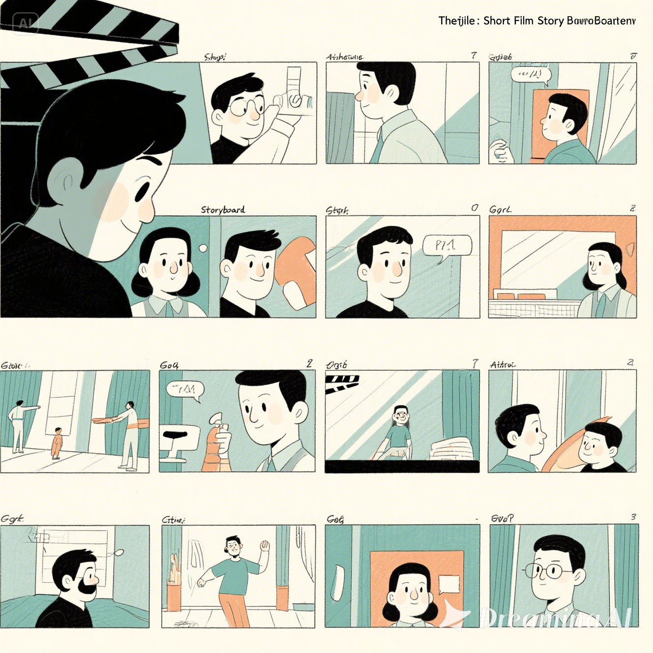 Short Film Storyboard